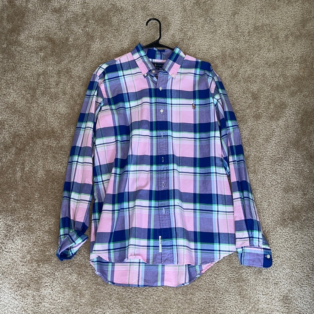 Ralph Lauren button up shirt classic fit large